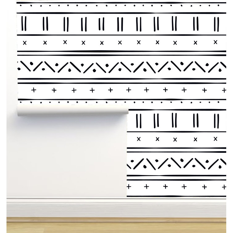 Limitless Walls Erin Kendal Designs Geometric Roll Wayfair